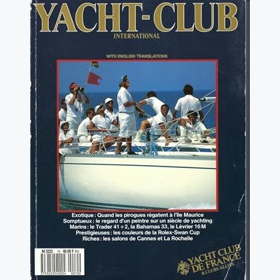 Yacht-Club International - bimonthly French publication - Sept/Oct 1988